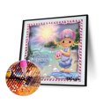 thumbnail image 2 of Taladro de pintura de diamante Sunny Beach Girl Kits Decoración redonda completa 40x40cm (B4853) Hugtrwg Para estrenar, 2 of 9