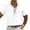White, variant on Njagoc3 Mens Multi - Color Linen Short - Sleeve Shirt, Regular Fit, Breathable Fabric, Summer Casual & Outdoor, Versatile Button - Up Top