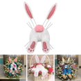 thumbnail image 2 of Easter Decor Wreath Kit Cute Bunny with Ears with Ears DIY Garland pink, 2 of 8