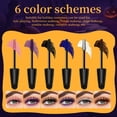 thumbnail image 4 of Volumizing Mascara Curling, Tubing Mascara Waterproof Colored Lash Makeup Hypoallergenic Smudge Proof Long Lasting Curl Black Halloween Makeup, 4 of 7