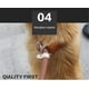 thumbnail image 5 of Durable dog leash for large, mediumsized dogs, 1.8 m x 1.27 cm, sturdy, comfortable, strong rope, no pulling, pet training leash, black., 5 of 5