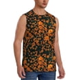 thumbnail image 2 of Pofeuu Daisies Print Men's Muscle T-Shirt, Sleeveless, Muscle Tank, Classic Muscle Tee Top For Men Casual Sleeveless Muscle T-Shirt Trendy Clothes-Large, 2 of 7