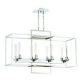 thumbnail image 2 of Craftmade 41528-ABZ Cubic 8 Light 36" Wide Linear Chandelier - Bronze, 2 of 2