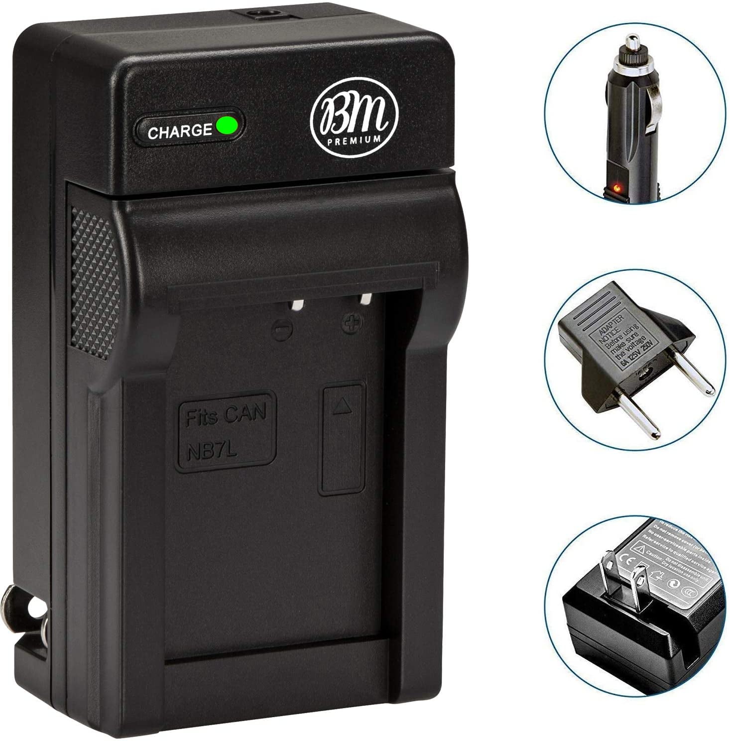 NB7L Battery Charger Kit for for Canon PowerShot PowerShot G10 G11 G12