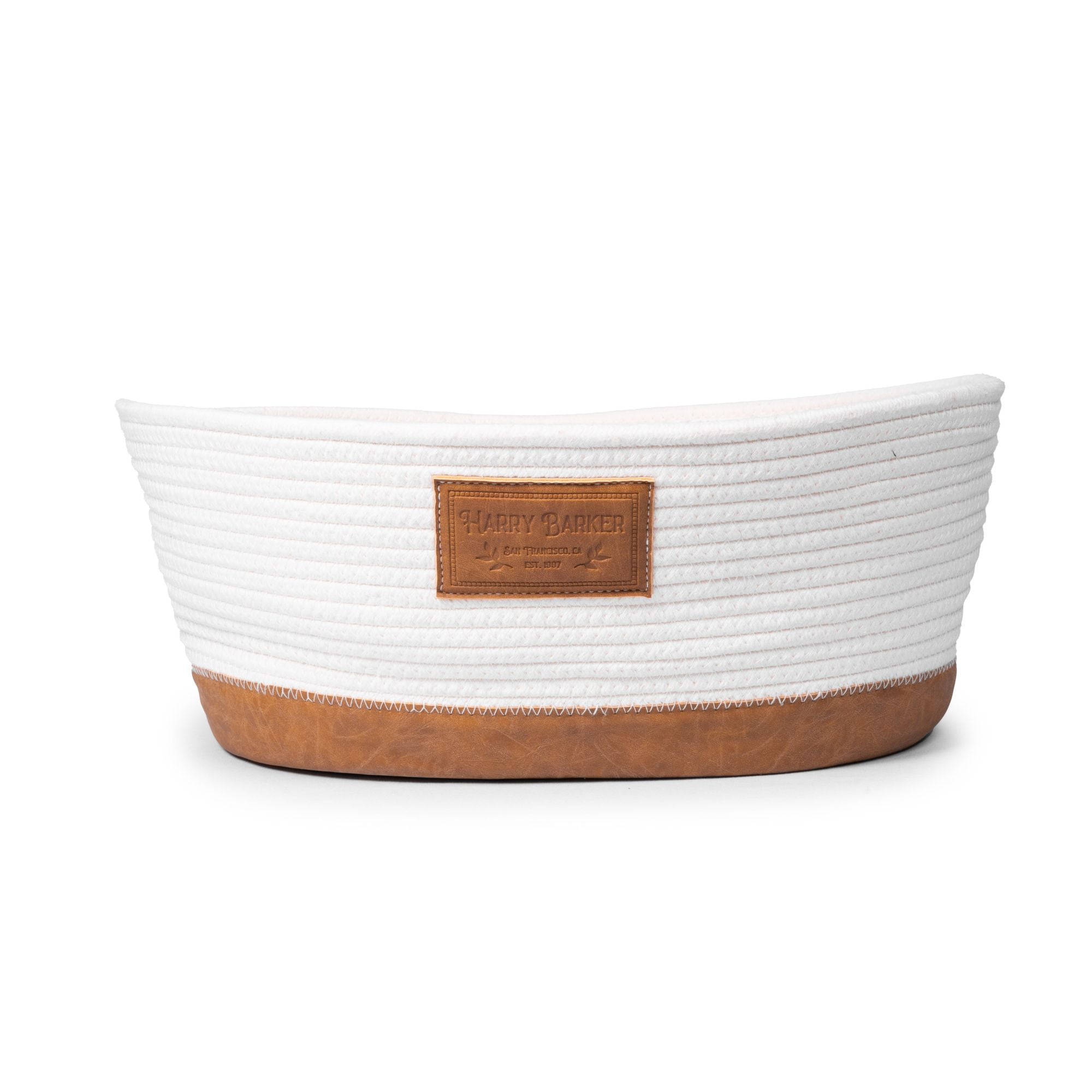 Harry Barker White Rope Cat Bed, One Size
