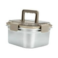 thumbnail image 3 of Tnarru Food Lunch Container Food Storage Container Salad Snack Box with Lid Fruit Lunch Box Outdoor Picnic Box for Work Travel Party 2200ML, 3 of 8