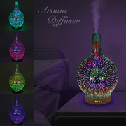 LED Light Ultrasonic Aroma Diffuser Essential Oil Mist Humidifier Aromatherapy