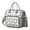 Grey-50, variant on Hive Themed Large Insulated Tote - Bee & Honeycomb Design Waterproof Cooler Bag for Outdoor, Travel & Office, Easy-to-Clean & Spacious