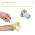 thumbnail image 4 of Juego de cepillos de limpieza CAREBABYMORE con nailon y esponja, 5 piezas, 4 of 7