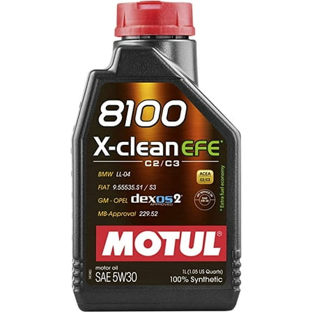 Motul 109470 8100 X-Clean EFE 5W30 1Liter