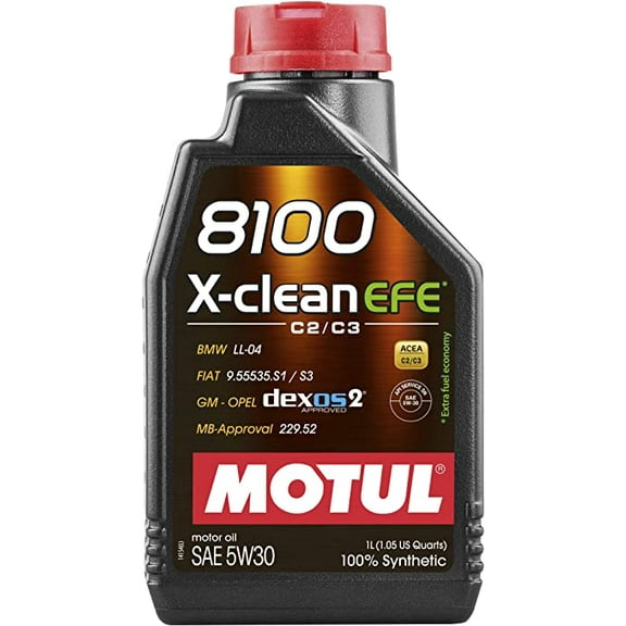 Motul 109470 8100 X-Clean EFE 5W30 1Liter