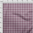 thumbnail image 3 of oneOone Cotton Poplin Purple Fabric Check Fabric For Sewing Printed Craft Fabric By The Yard 56 Inch Wide, 3 of 4