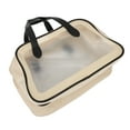 thumbnail image 4 of Bolsa de drenaje en seco y húmedo, gran capacidad, malla transpirable, bolsa de inodoro con separación en seco y húmedo, color negro medio, 4 of 5