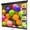 Black, variant on SPECSTAR 80 inch Manual Pull Down Projector Screen, 16:9 HD Retractable Projector Screens for Movie Home Theater Cinema Office Video Game, White