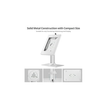 SIIG Lockable Countertop Kiosk Stand for iPad