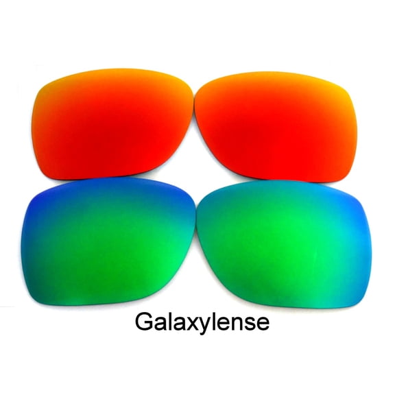 Galaxy Replacement Lenses for Oakley Ray Ban RB4165 Red & Green Color  100% UVAB
