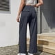 thumbnail image 5 of TaTaai Women's Solid Color Corduroy Sweatpants Elastic Waist Long Trousers with Pockets Casual Loose Sport Pants for Daily Outdoor Wear Gift, 5 of 5