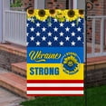 thumbnail image 5 of Flagwix Ukraine Strong Sunflower Ukrainian Flag Peace For Ukraine Stand With Ukraine Pray For Ukraine MLH2283F Ukraine Flags, Indoor Outdoor Decoration - Garden Flag (11.5" x 17.5"), 5 of 6