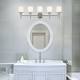 thumbnail image 5 of Design House Aubrey 5-Light Transitional Indoor Dimmable Bath Vanity Light, Satin Nickel, 5 of 16
