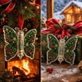 thumbnail image 3 of Christmas Money Gift Ornament, Plastic Butterfly Design B Cash Gift Holder, with Hanging Ribbon for Christmas Gift Exchange and Stocking Stuffer, 3 of 5