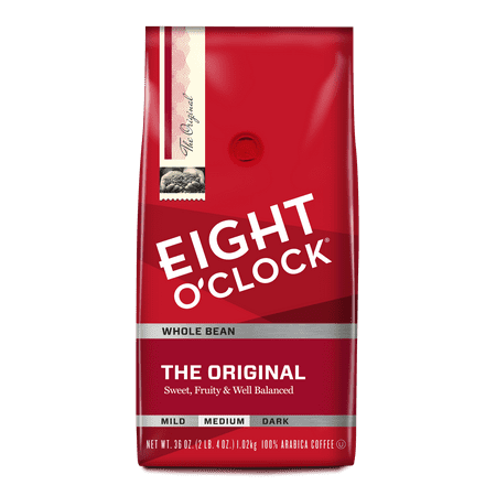 Eight O'Clock The Original Whole Bean Coffee 36 Oz. (Best Brand Of Green Coffee Bean For Weight Loss)