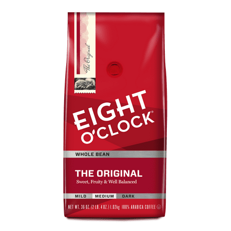 Eight O'Clock The Original Whole Bean Coffee 36 Oz. (Best Coffee Beans Los Angeles)