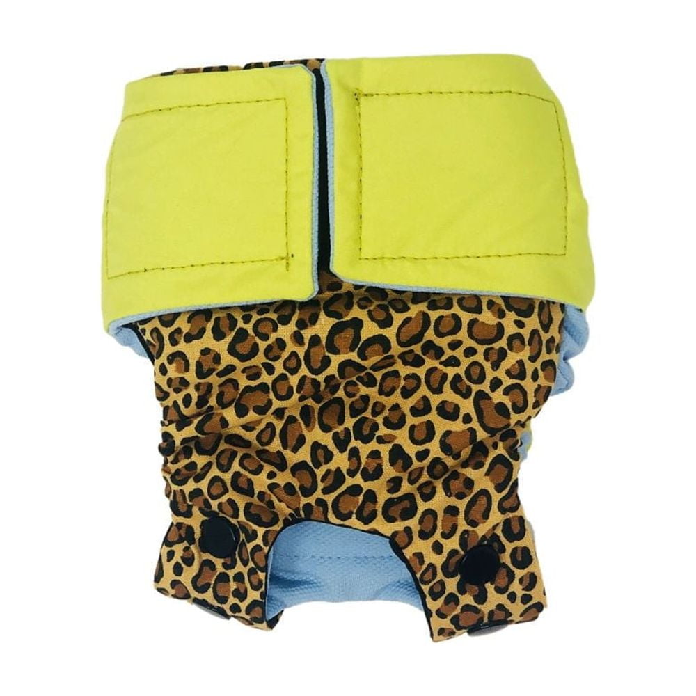 Barkertime Leopard Cat Diaper Snappy