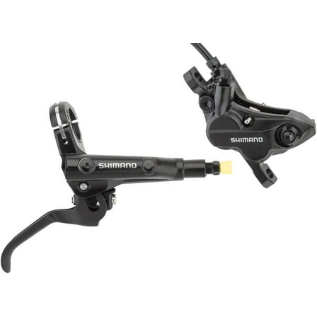 Shimano Deore BL-MT501/BR-MT520 Disc Brake and Lever - Rear, Hydraulic, Post Mount, Black