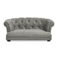 thumbnail image 2 of Jennifer Taylor Home Kiki 36.5" Chesterfield Dog Sofa Bed, Medium, Uptown Gray Stain Resistant High Performance Polyester, 2 of 8