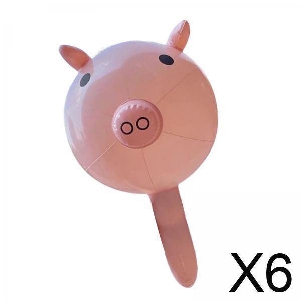 globo de fiesta,Globos inflables de PVC para fiestas,Decoraciones con globos para cumpleaños con tema de baby shower,Globos inflables,globos,animales de cerdo,juguetes para niños,Decoración