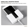 thumbnail image 4 of 8pcs Mobile Phone Charging Storage Boxes Nail-free Wall-mounted Storage Boxes, 4 of 7