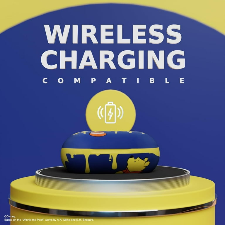 IJOY Winnie the Pooh Bluetooth Earbuds with Charging Case Up to 30