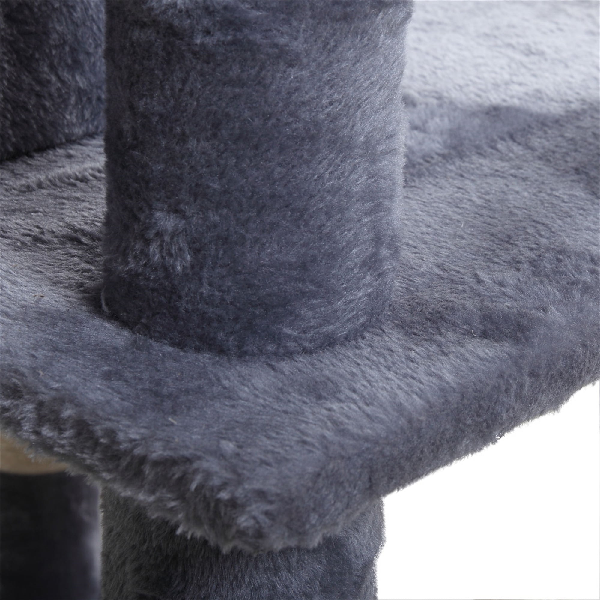 Senbabe 60" Multi-Level Cat Tree Tower with Condo for Large/Midum Cats, Gray