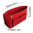 thumbnail image 4 of Jinsinto Purse Organizer Insert, Felt Bag Organizer For Handbag Purse Organizer, 4 of 4