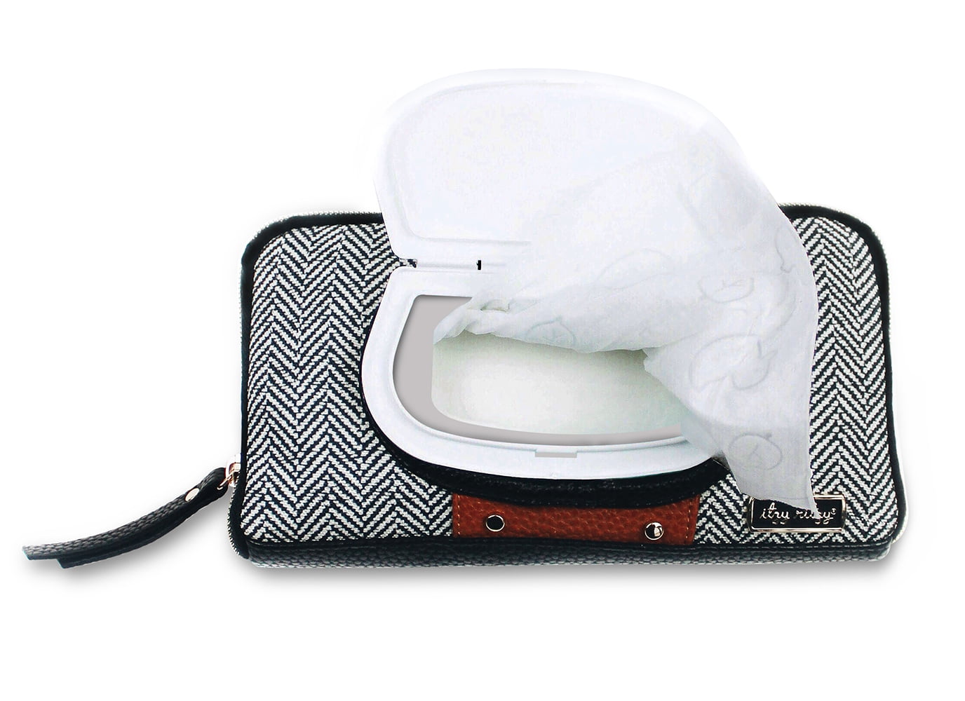 Itzy Ritzy Travel Wipes Case - Portable, On-The-Go Baby Wipes Holder  Including Removable Clips for Car Visor Or Seat Back, Designed to Hold  Packs of Up to 64 Wipes, Coffee & Cream -