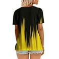 thumbnail image 6 of gbyLJF V Neck Tunic Tops for Women Womens Shirts/ Tops Lightweight Shirts for Women Compression Shirts Multicolor L, 6 of 6