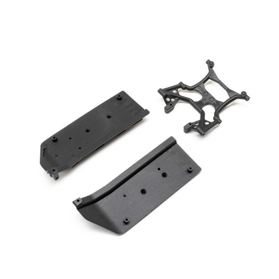 Axial Chassis Side Plates & Rear Brace SCX10 III BC AXI231049 Elec Car/Truck Replacement Parts