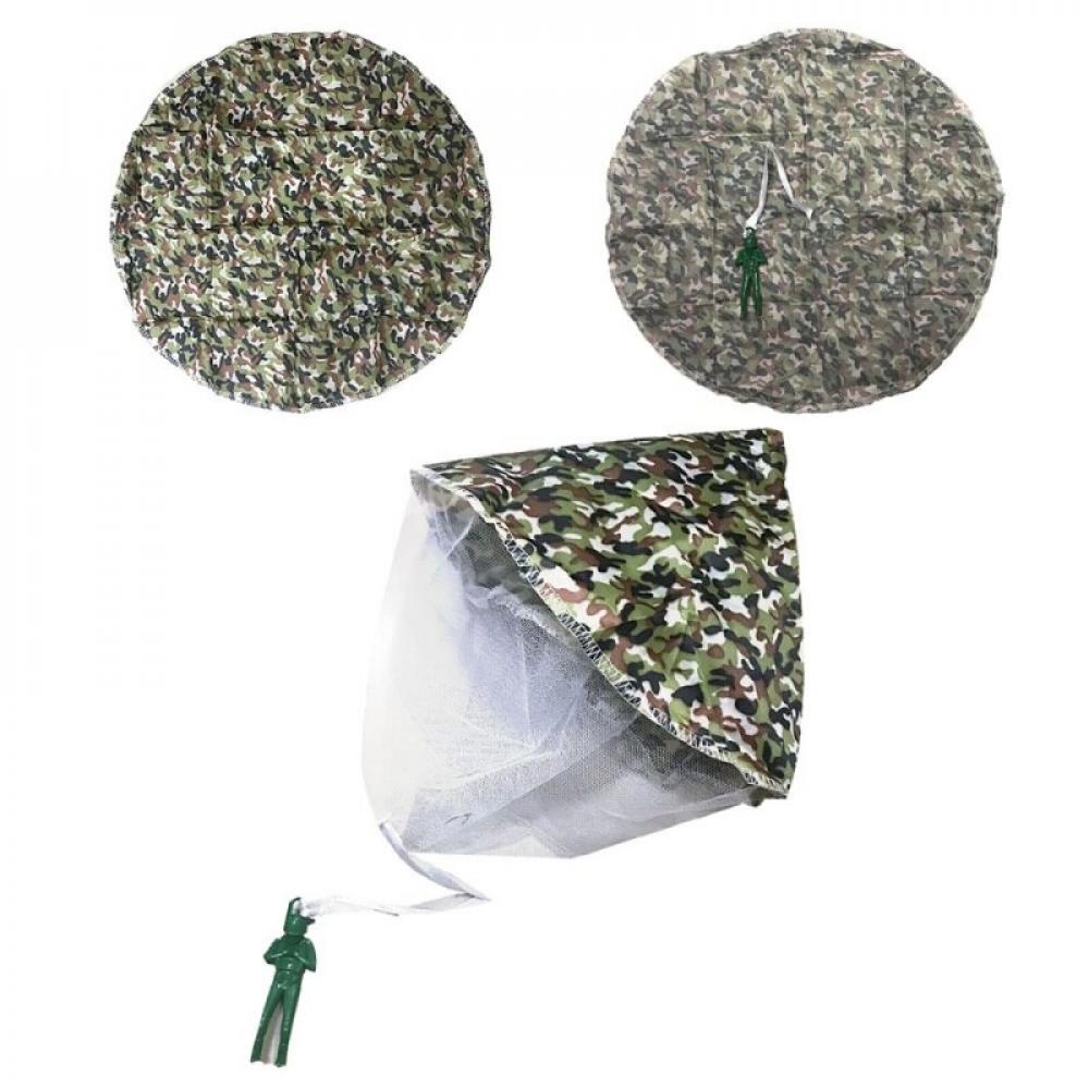 Promotion!! Hand Throwing Mini Soldier Parachute Funny Toy Fly