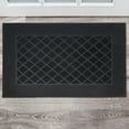thumbnail image 2 of (2 pack) Black Rubber Pin Outdoor Doormat, Mainstays, 16" x 24", 2 of 6