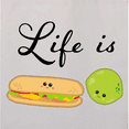 thumbnail image 4 of Inktastic Life is Sublime Cute Food Pun Tote Bag, 4 of 4