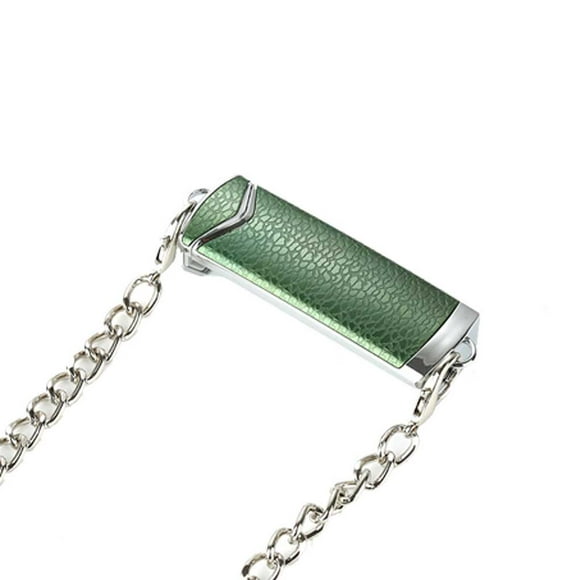 Seitruly Clip trasero de teléfono inteligente portátil ajustable de moda Universal anticorrosivo accesorios de cadena de salida de repuesto Relojes inteligentes verde plata