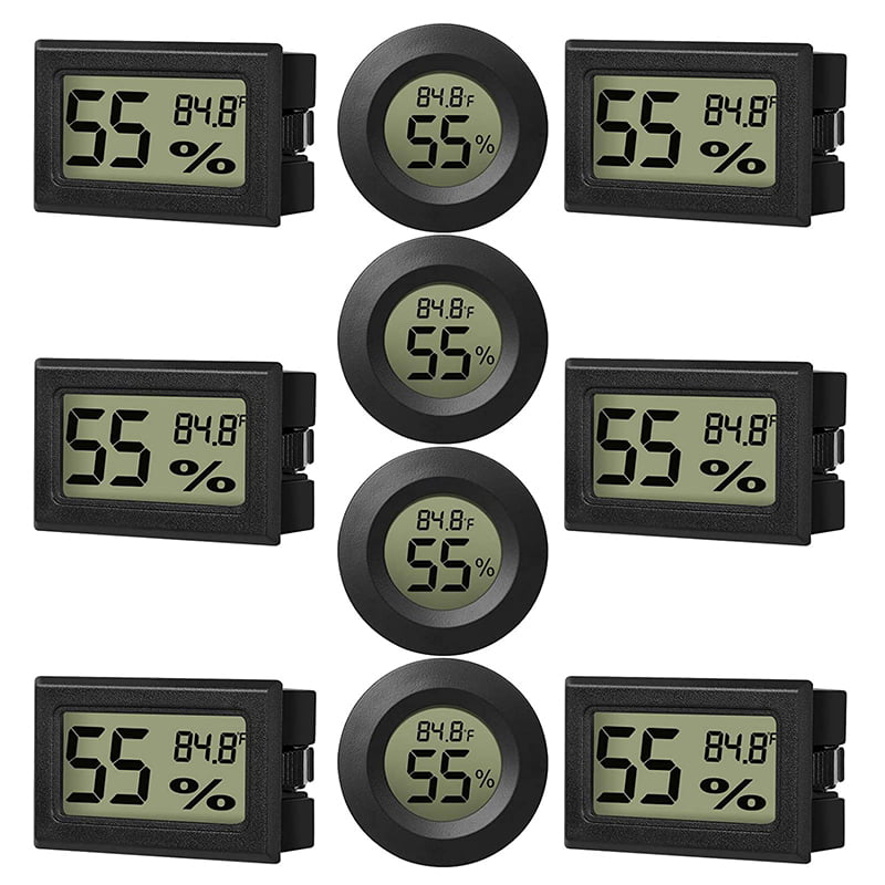 Mini LCD Temperature Humidity Meter Gauge Digital Indoor Thermometer Hygrometer