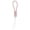 Pink, variant on Portable Keychain USB C Charger Cable Short 60W Super Fast Charging Cord Type C Short Charging Cable for Laptops, Tablets, and Phones
