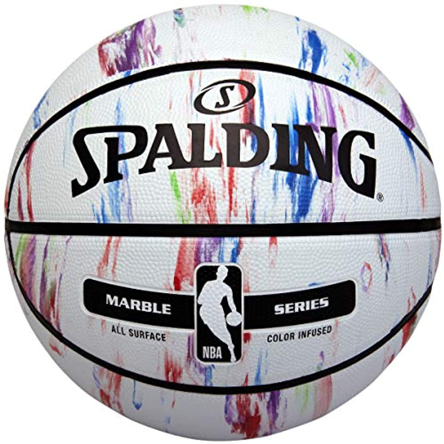 Spalding Marble Series Rainbow Basketball Ball | ubicaciondepersonas ...