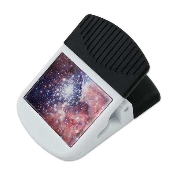 Nebula Space Galaxy Refrigerator Fridge Magnet Magnetic Hanging Hook Note Snack Clip