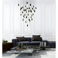 thumbnail image 6 of Greta Integrated LED Black Chandelier, 6 of 7