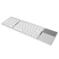 thumbnail image 1 of Foldable BT Keyboard, 64 Key Round Key Laptop Keyboard With Touchpad, Tablet PC Phone Multiple Device Connection, For IOS, For , For Win, 1 of 8