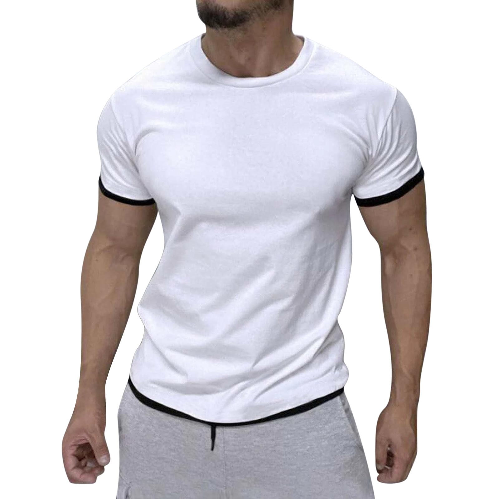Funny T Shirts For Men Comfortable Breathable Round Neck T -Shirt White XL - Walmart.com