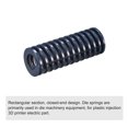 thumbnail image 3 of Die Spring, 1 Pack 35mm OD 90mm Long Spiral Stamping Light Load Compression Die Springs, Blue, 3 of 5