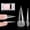 Stiletto, variant on Gel  Tips  Square Long, 300 count 15 Sizes, Pre-Etched Half Matte Full Cover Soft Gel  Tips, Clear Press  False  Extension   Nails, Easy DIY Salon Art